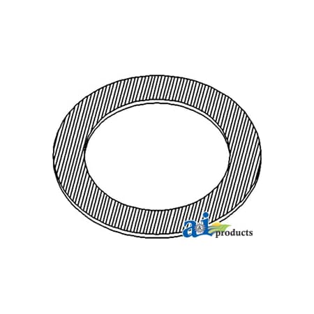 A & I Products Insulator, Brake 7" x7" x0.2" A-168492A